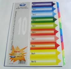 Chia file 10 màu bằng nilon